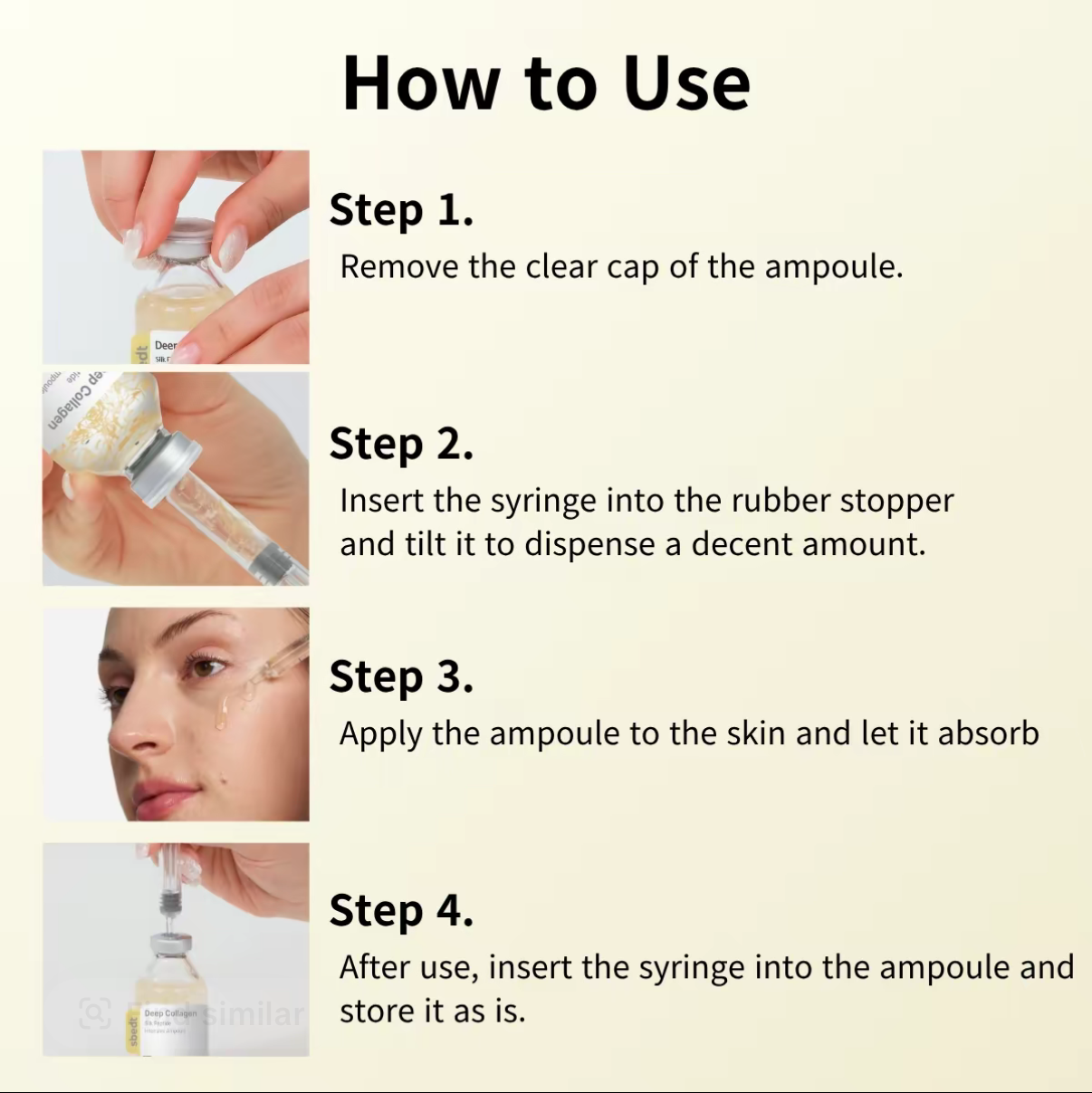 Korean Silk Lifting Peptide Ampoule